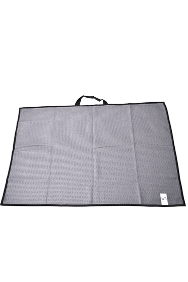 Premium Waffle Golf Towel - Charcoal Grey - Wildlyready
