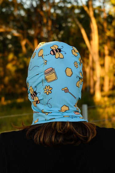 Sun Balaclava UPF 50+ - Bee Blue - Wildlyready