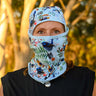 Sun Balaclava UPF 50+ - Blue Wren Light Blue - Wildlyready