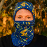 Sun Balaclava UPF 50+ - Wattle Blue - Wildlyready