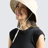 The Sundrift Packable Wide Brim Hat UPF50+ Beige - Wildlyready