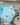 Wildly Ready Waffle Cleaning Cloth - Bees Blue - Wildlyready