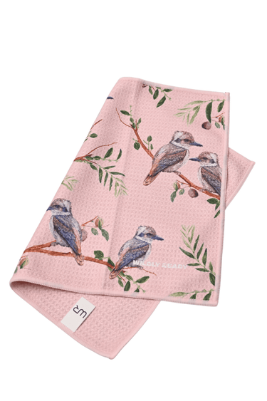 Wildly Ready Waffle Cleaning Cloth - Kookaburra Light Pink - Wildlyready