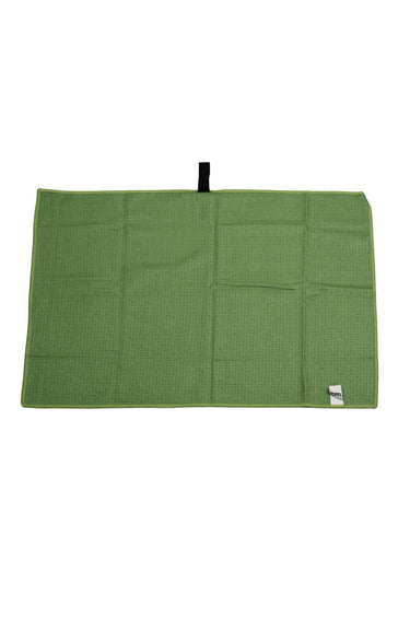 Wildly Ready Waffle Tea Towel - Blue Wren Green - Wildlyready