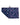 Wildly Ready Waffle Tea Towel - Butterfly Blue - Wildlyready 1