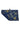 Wildly Ready Waffle Tea Towel - Wattle Blue - Wildlyready